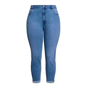 Avenue Girlfriend Premium Stretch Jeans Retro Style Slimmer Fit Plus Size 20